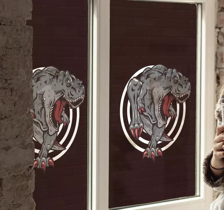 Nálepku dizajn dinosaurového hromu - Tenstickers