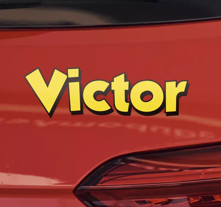 nalepka na auto valentínske listy - Tenstickers