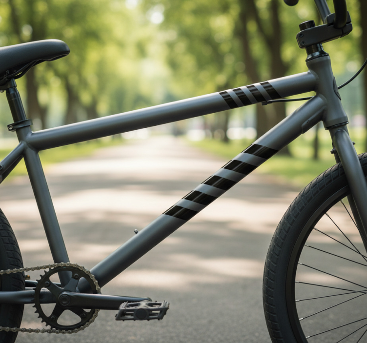 Nalepky na bicykel balíček pretekárskych pruhov - Tenstickers