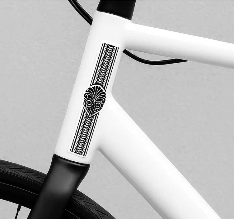 nalepky na bicykel maorský kmeňový hárok - Tenstickers
