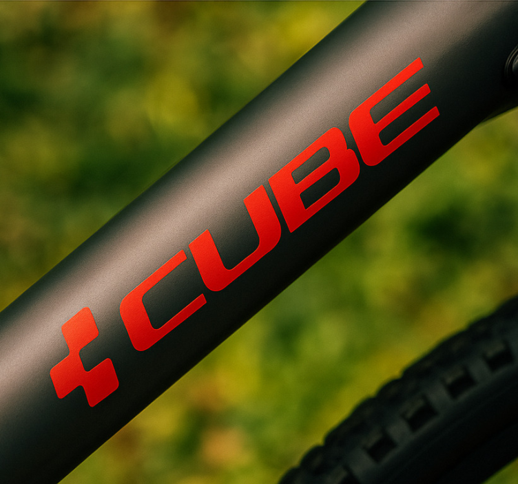 nalepky na bicykel personalizované logo bicykla - Tenstickers