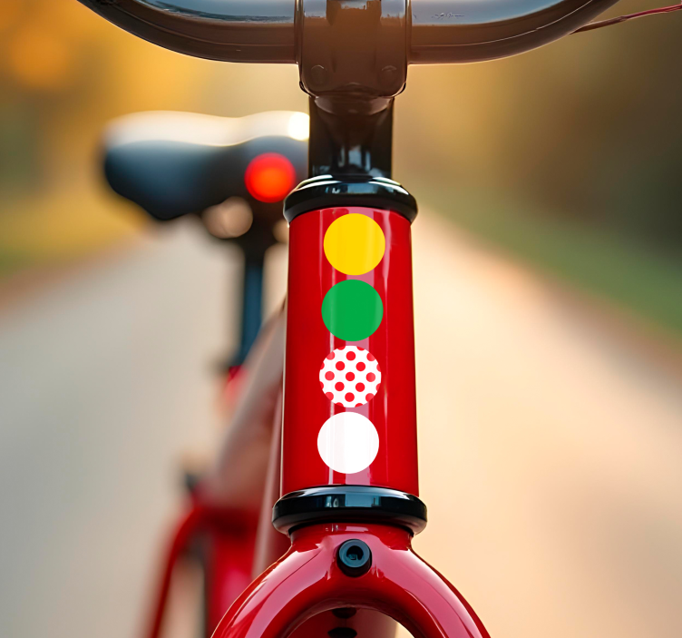nalepky na bicykel cyklistický dres 4 farieb - Tenstickers