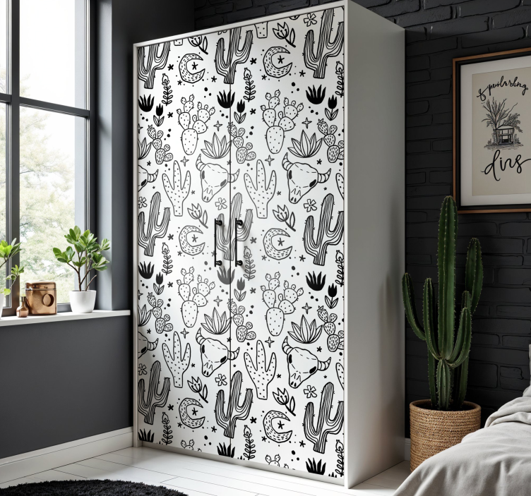 Nálepky na nábytok púšť - Tenstickers