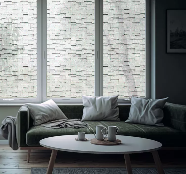 nálepka na okno priesvitná textúra - Tenstickers