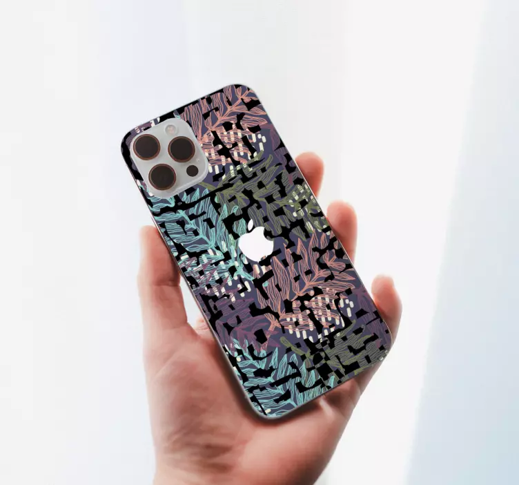 nalepky na stenu zvierata botanický listový motív - Tenstickers