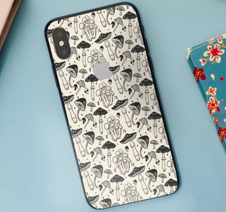 nalepky na stenu zvierata ilustrácia húb - Tenstickers