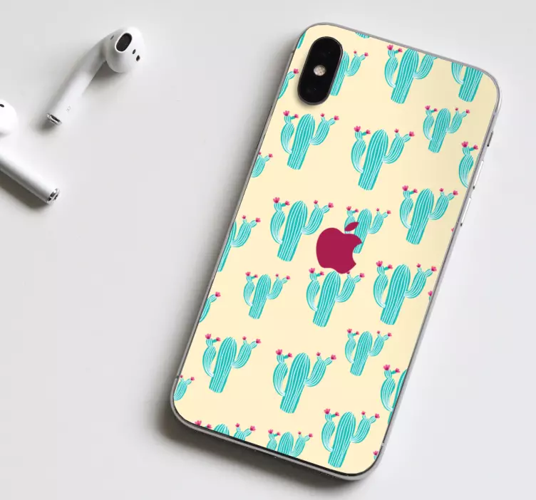 nalepky na stenu zvierata kaktusový vzor - Tenstickers