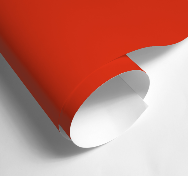 Jednofarebná nálepka na hárok matná koralová červená - Tenstickers