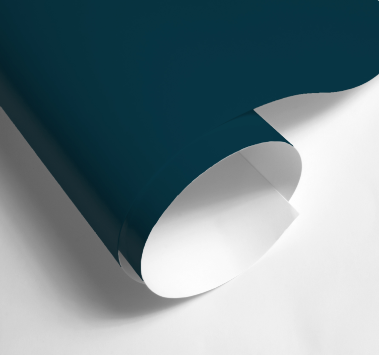 Jednofarebná nálepka na hárok matná tmavo modrá - Tenstickers