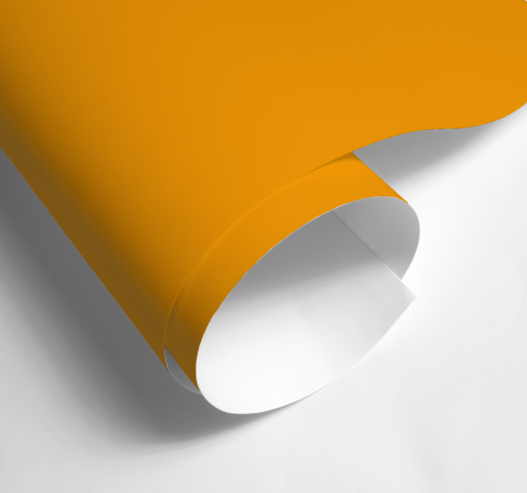 Jednofarebná nálepka na hárok matná žltá - Tenstickers