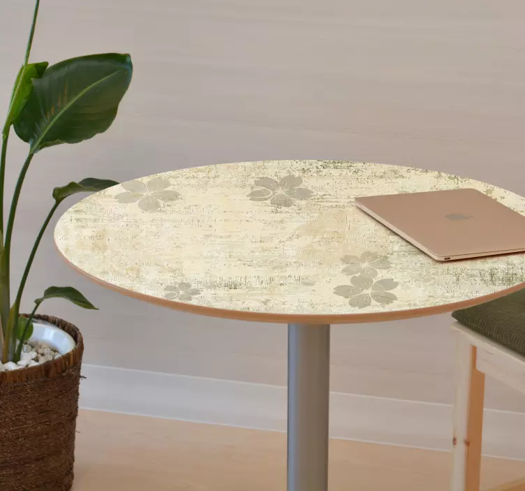 Nálepky na nábytok kvetinový vzor prekrytie - Tenstickers