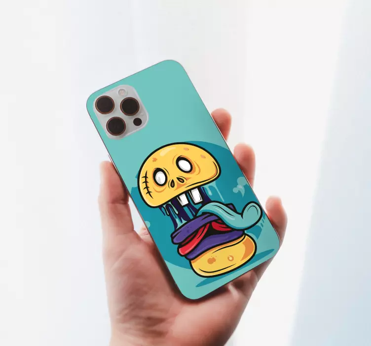 nalepky na stenu zvierata strašidelná lebka sóda - Tenstickers