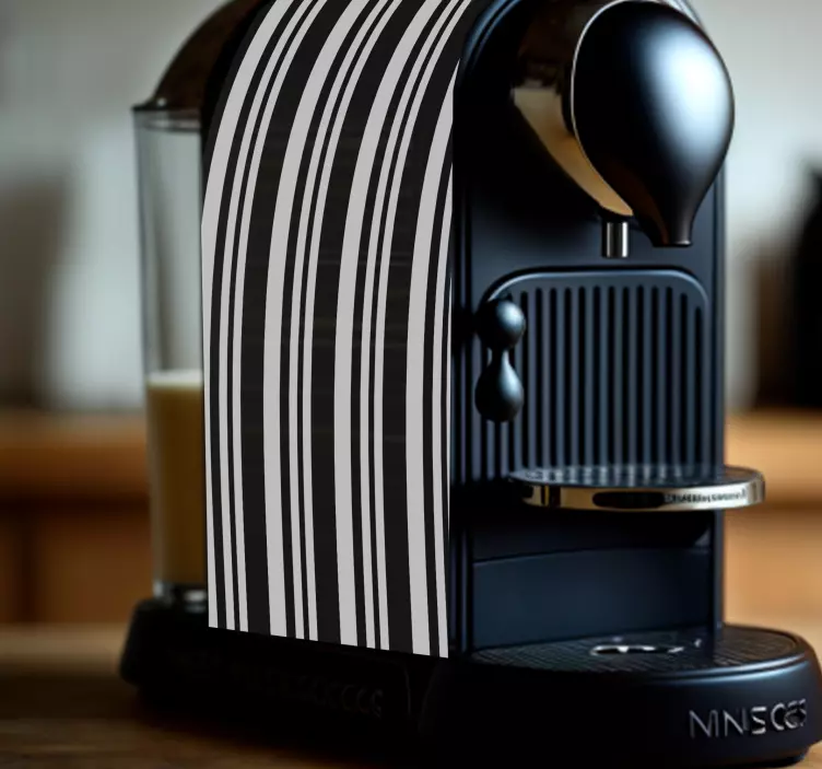 nalepky na stenu zvierata zvislé čiary - Tenstickers