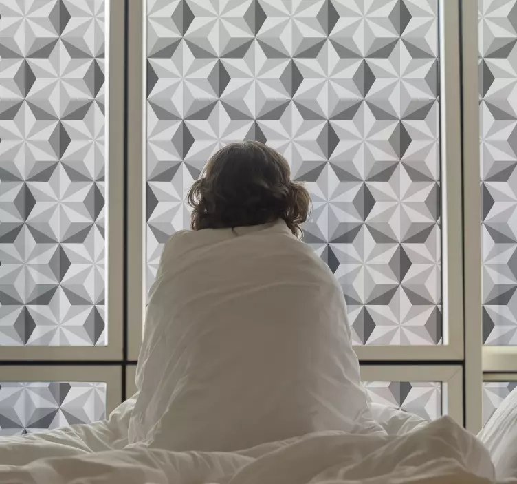 Nalepky na stenu zvierata s geometrickými vzormi - Tenstickers