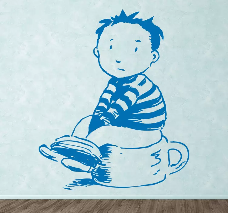 Nálepky pre chlapcov a nočník pre deti - Tenstickers