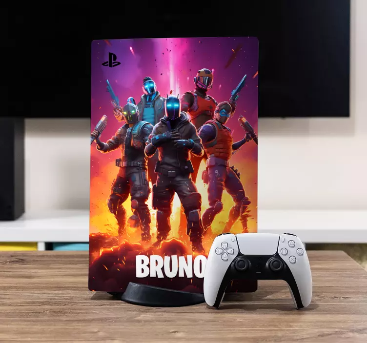 ps5 polep videoherná bitka - Tenstickers