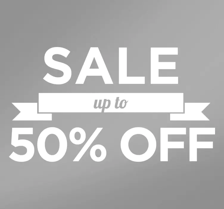 nálepky s výpredajmi nálepka s personalizovanou visačkou vo veľke - Tenstickers