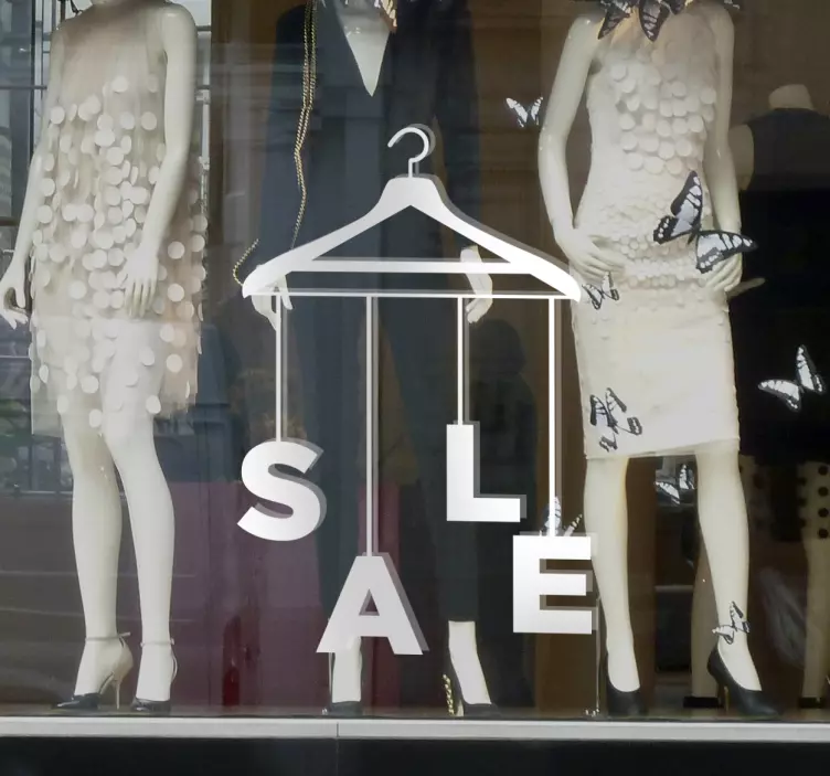 nálepky s výpredajmi vešiak na nálepky vo Veľkej Británii - Tenstickers