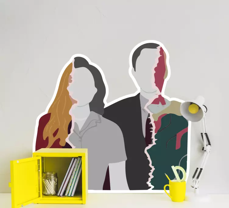 Nálepky na stenu wanda vision - Tenstickers