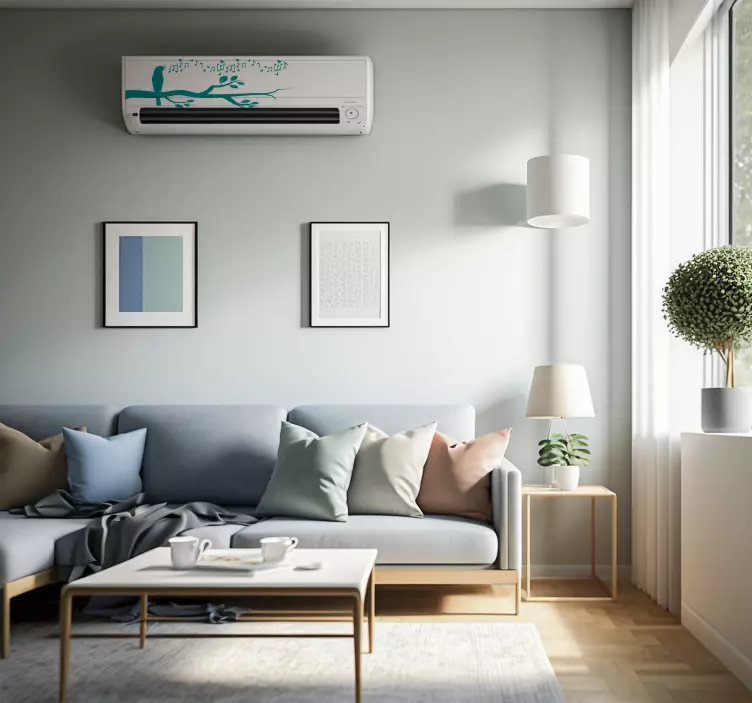 Nalepky na stenu vtaky spievajúci vták - Tenstickers