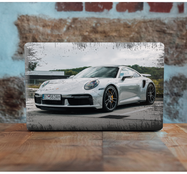 Vinylové skiny pre notebooky porsche 911 - Tenstickers
