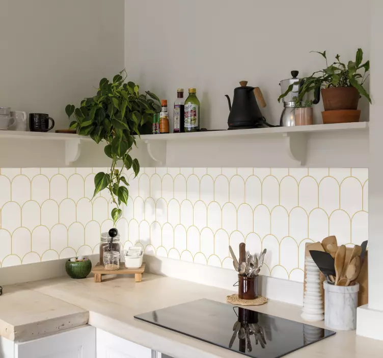 Nálepky na stenu patron arches - Tenstickers