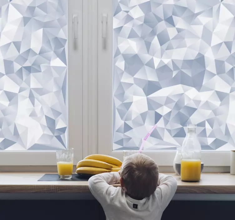 Nálepka s oknami nepravidelných tvarov - Tenstickers