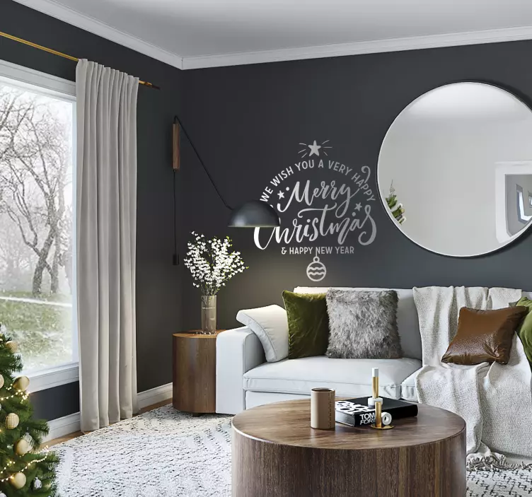 Originálna nálepka na veselú vianočnú výzdobu - Tenstickers