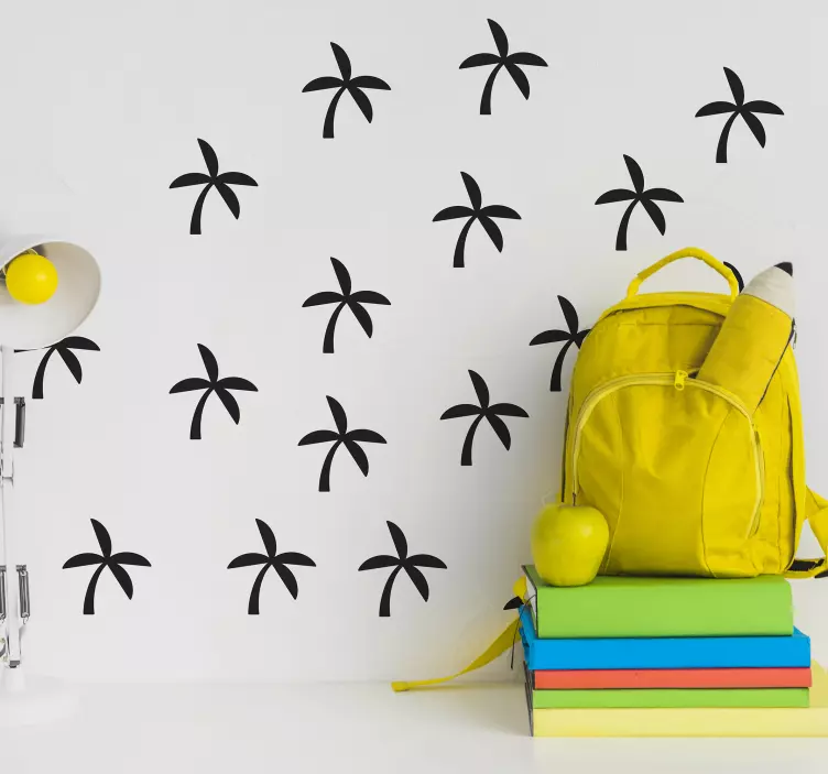 Ozdobná nálepka palm tree dizajn - Tenstickers