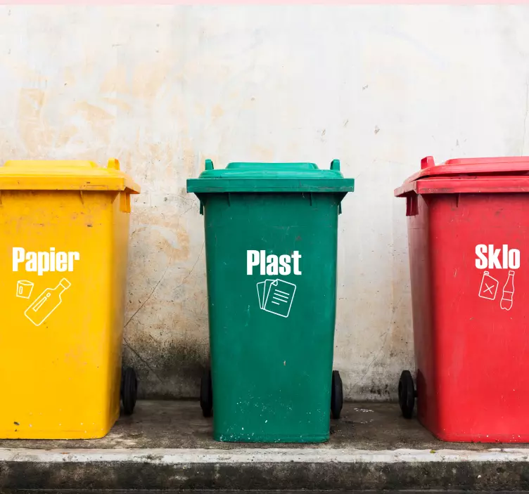 Nálepka na papier, plast, sklo - Tenstickers