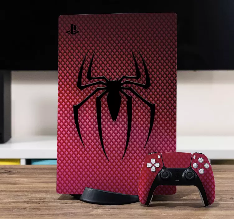 Samolepky spiderman na hrudi ps5 - Tenstickers