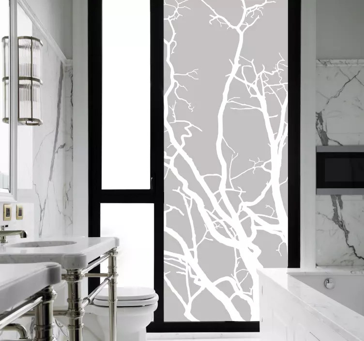 Priesvitná nálepka na vŕbu - Tenstickers