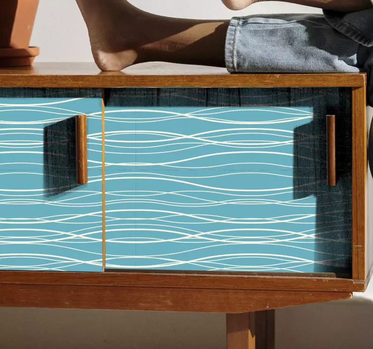 Nálepka na nábytok z prírodnej morskej vody - Tenstickers