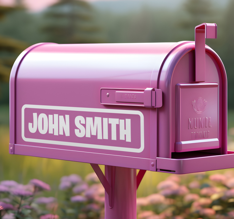 nálepka na poštovú schránku vlastné 1 palcové poštové schránky - Tenstickers