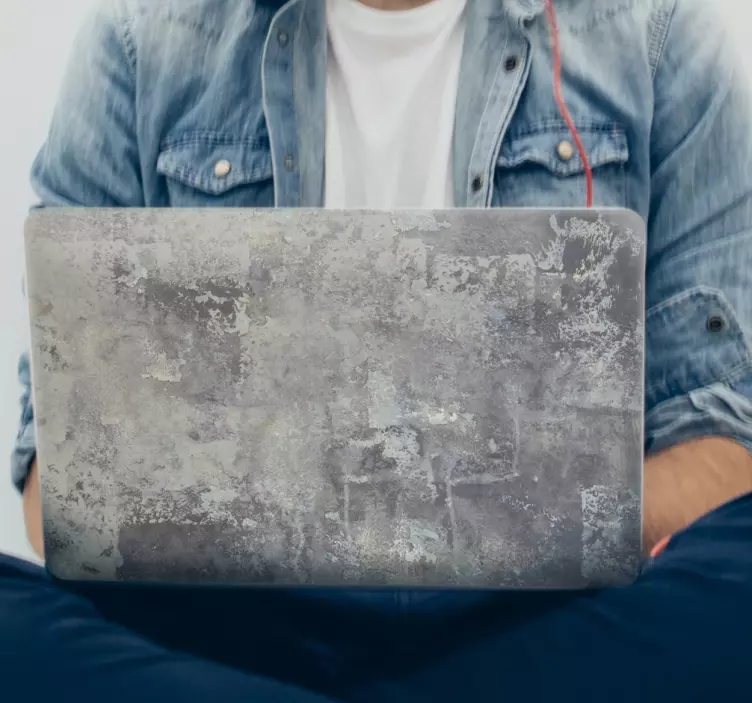 Nálepka na notebook s imitáciou rustikálneho kameňa - Tenstickers