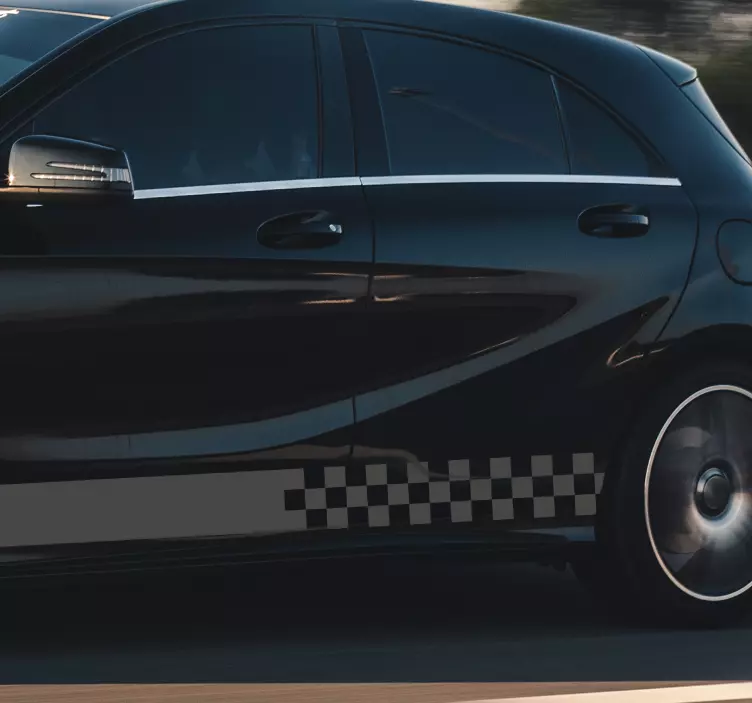 Rýchla a zbesila motorkárska nálepka na auto - Tenstickers