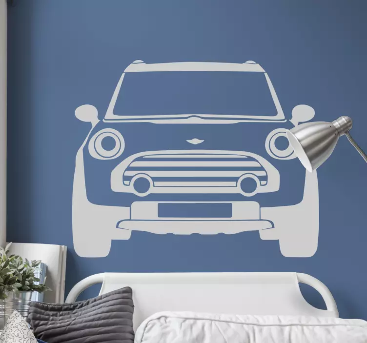 Samolepky na stenu mini cooper - Tenstickers