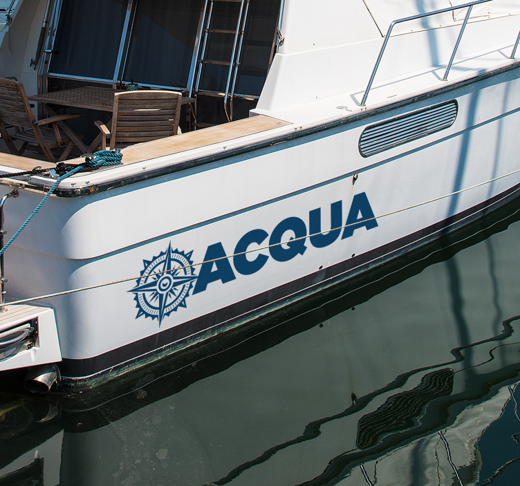 personalizovane nalepky kompasová ružaKompasová ruža - Tenstickers