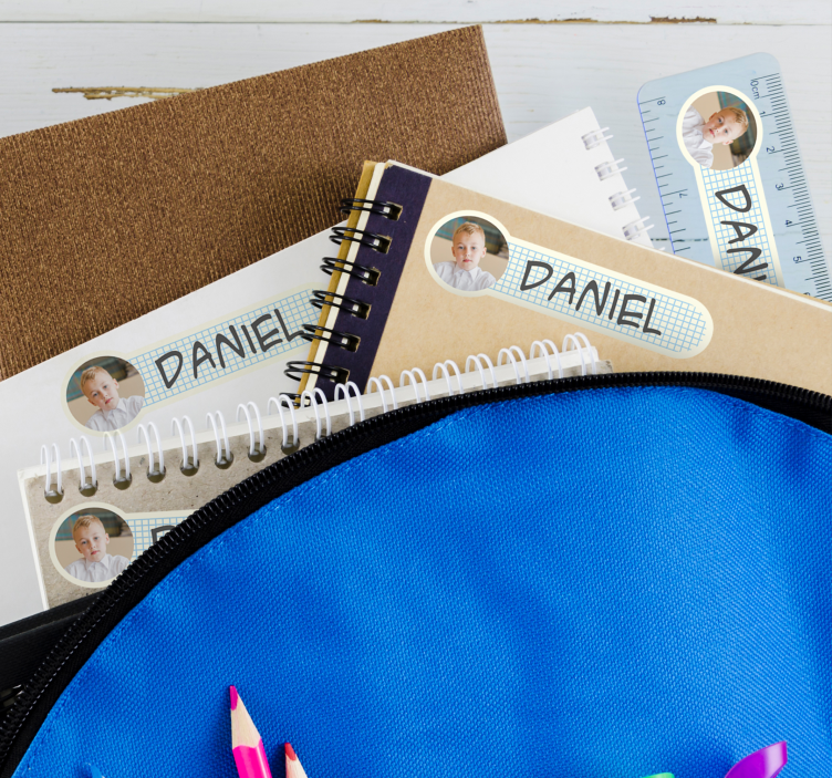 personalizovane nalepky personalizovaná menovka - Tenstickers