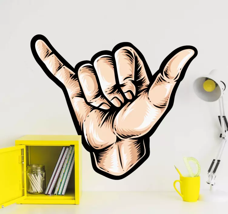 Nálepky na ruku z kože notebooku - Tenstickers