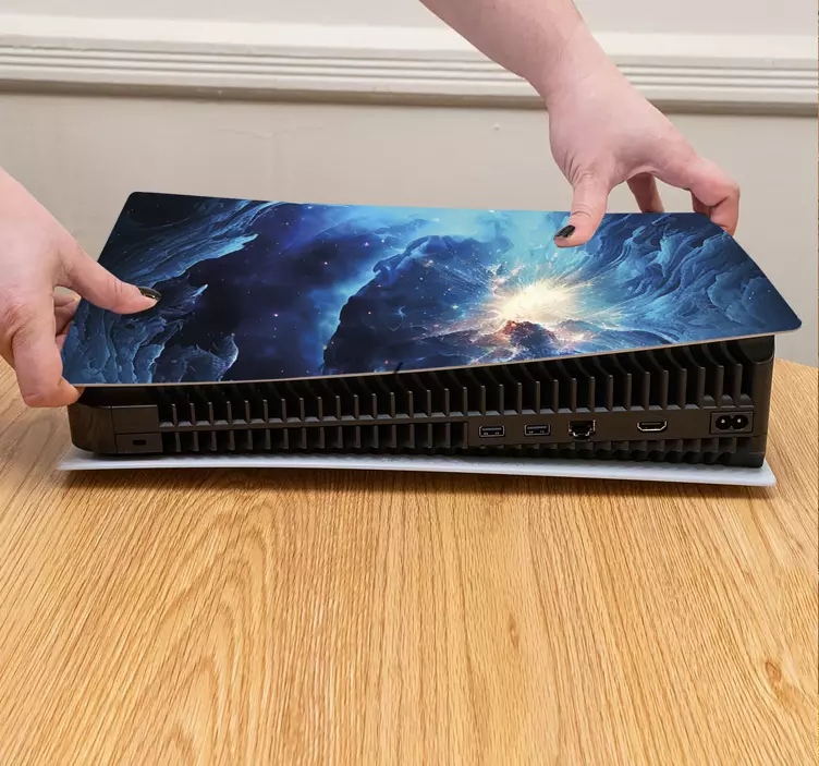 Nálepky galaktickej fantasy playstation 5 - Tenstickers
