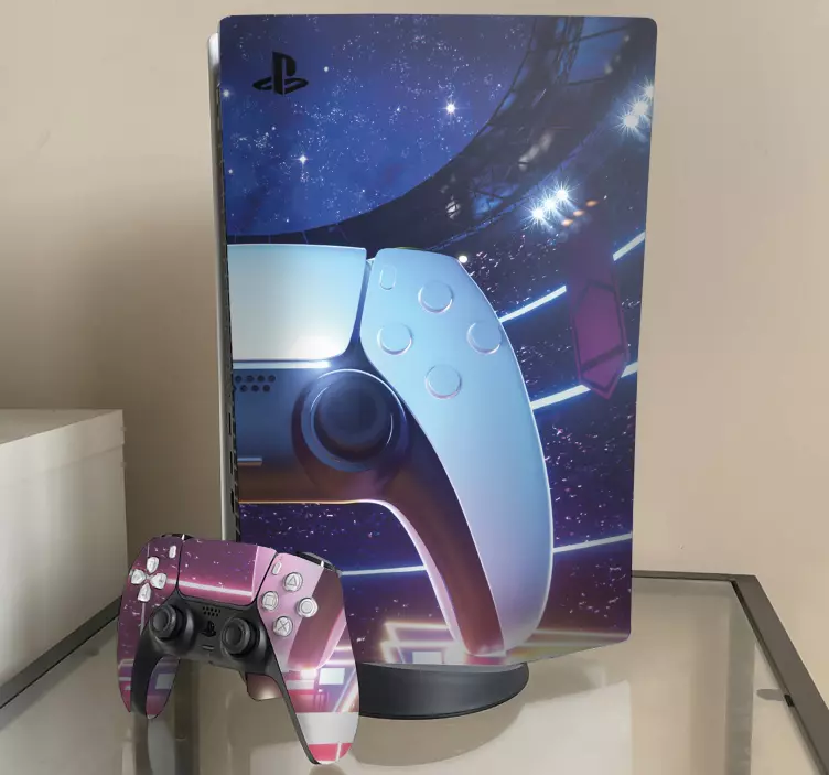 športová aréna hra joypad playstation nálepka - Tenstickers