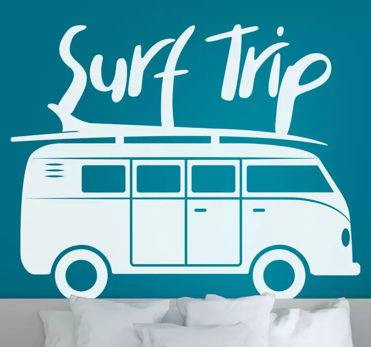 Surf výlet surf vinyl - Tenstickers