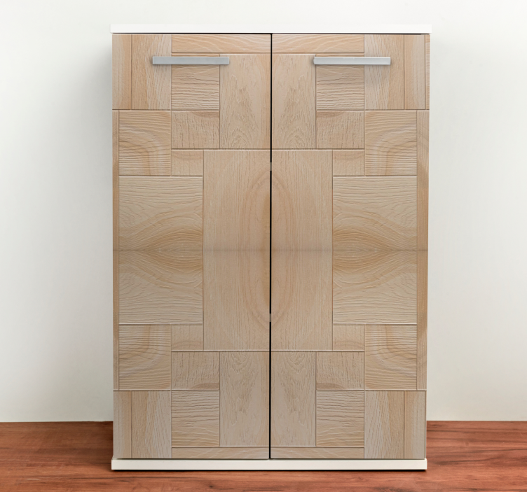 Svetlo hnedý vzor dreva na nábytok - Tenstickers