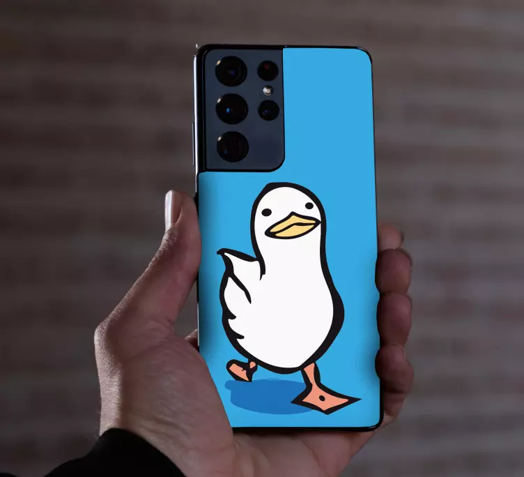 Swaggy walking kačica iphone obtisky - Tenstickers