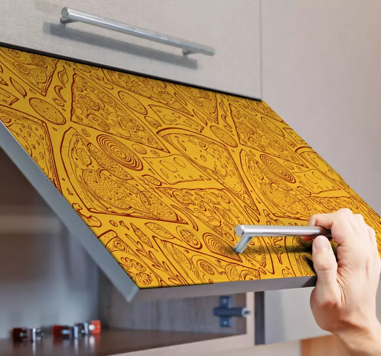 Nálepky na talianske kresby nábytku - Tenstickers