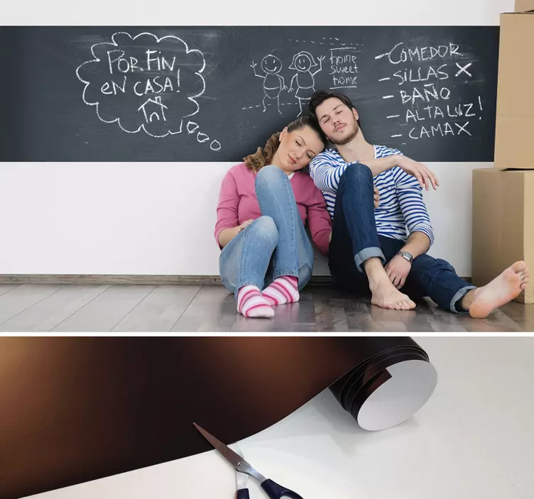 Vinylová nálepka na tabuľu - Tenstickers