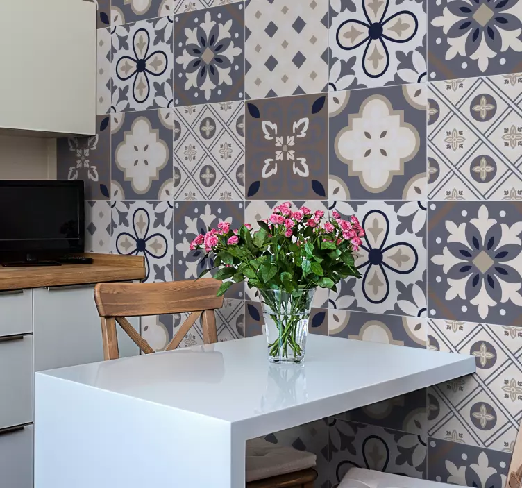 Vinylová samolepka madia dlaždice - Tenstickers