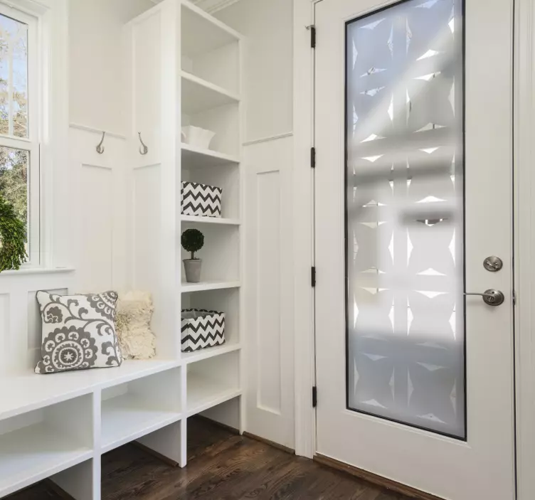 Vzor pre priesvitnú nálepku na dvere - Tenstickers