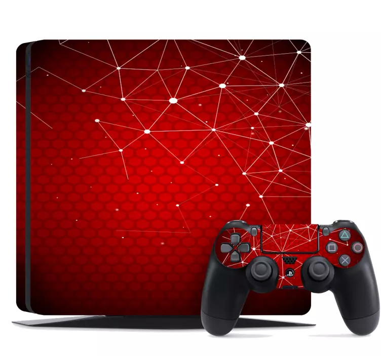 Vinylové samolepky webslinger ps4 - Tenstickers